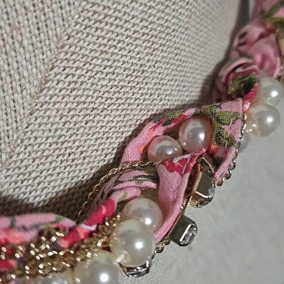 Forever 21 Chunky Mixed Material Necklace - Picture 3 of 5